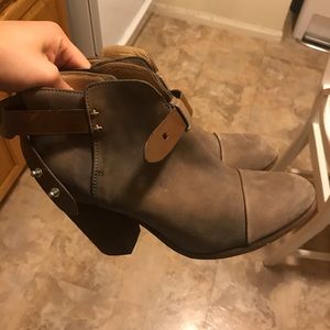 Rag & Bone Harrow Suede Boots, size 7.5